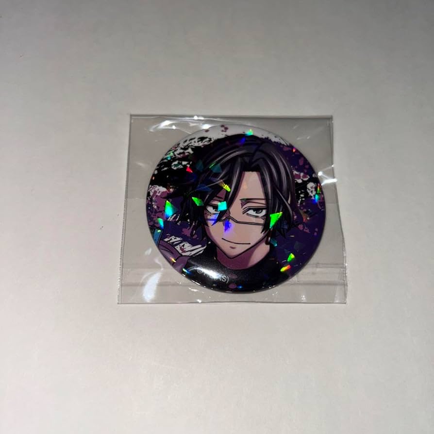 Amazon.co.jp: 桃華月詠 ホログラム缶バッジ 桃源暗鬼 メイド ツリビレ