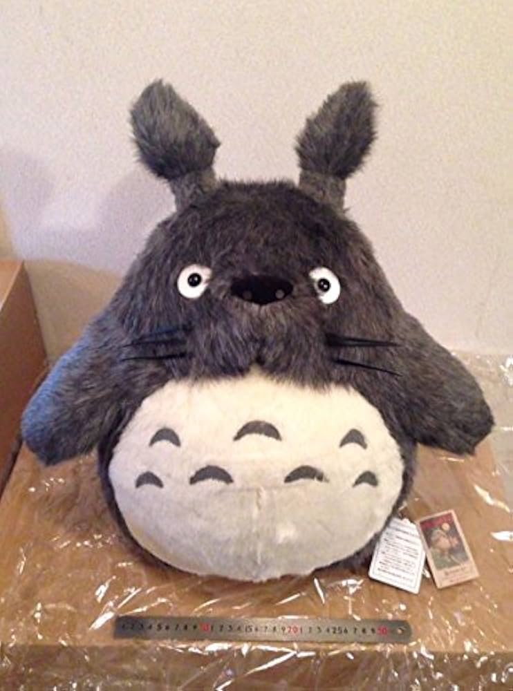 Amazon.co.jp: となりのトトロ 大トトロ LL 濃グレー 日本製