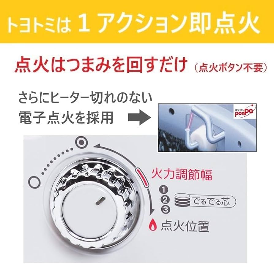 Amazon | トヨトミ 反射型石油ストーブ ホワイト RC-S28N | トヨトミ
