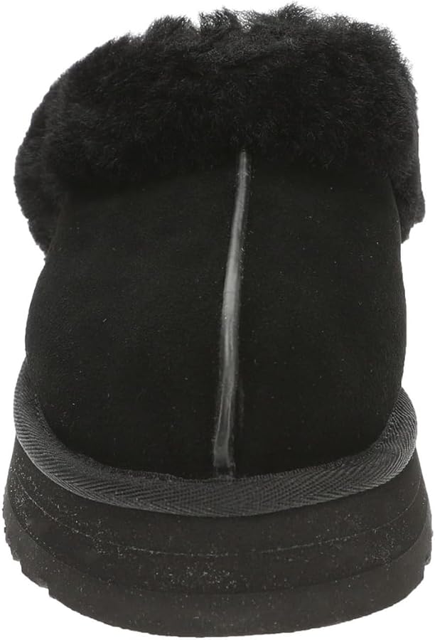Amazon | [アグ] スリッポン ディスケット ムートンブーツ ブラック