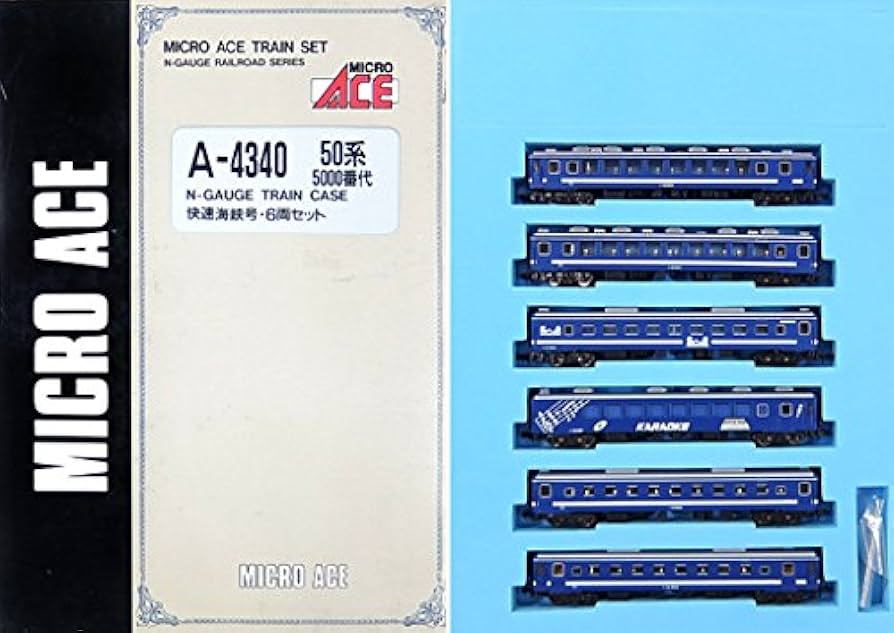 Amazon.co.jp: マイクロエース Nゲージ 50系5000番台客車・快速海峡号6