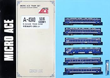 Amazon.co.jp: マイクロエース Nゲージ 50系5000番台客車・快速海峡号6