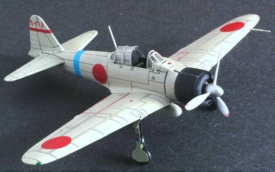 タミヤ1/48 零式艦上戦闘機21型 坂井三郎搭乗機 リアルモーターライズ