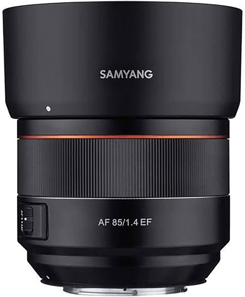 Amazon.com : Samyang 85mm F1.4 Auto-Focus Telephoto Lens for Canon