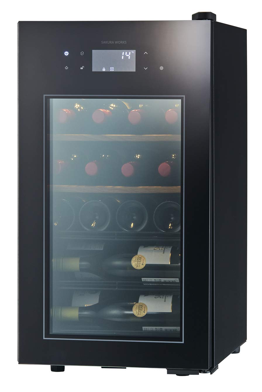 Amazon.co.jp: さくら製作所 ワインセラー ZERO Advance 22本収納