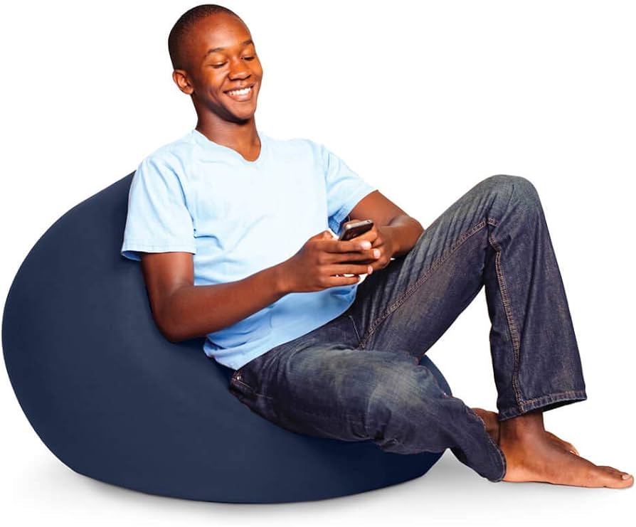 Amazon.co.jp: Yogibo Mini ヨギボー ミニ ネイビーブルー ソファー