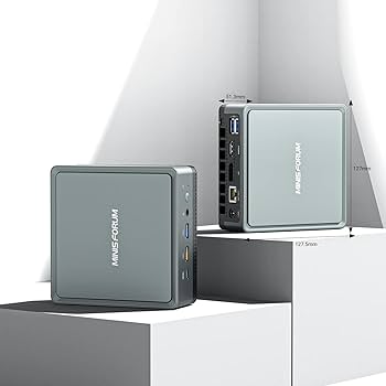 Amazon.co.jp: MINISFORUM DeskMini UM350 ミニpc DDR4 16GB 256GB SSD