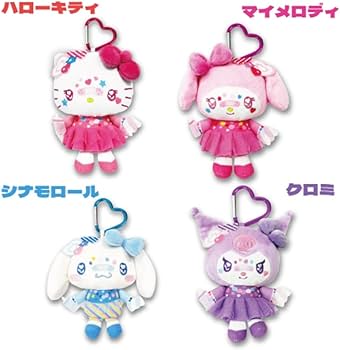 Amazon.co.jp: 畑山商事 サンリオ マスコットポーチ デコラ キティ 約