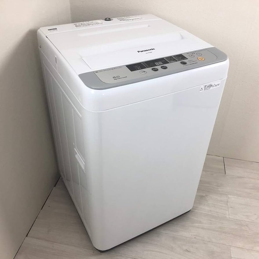 Amazon.co.jp: Panasonic 全自動洗濯機 5kg シルバー NA-F50B8-S