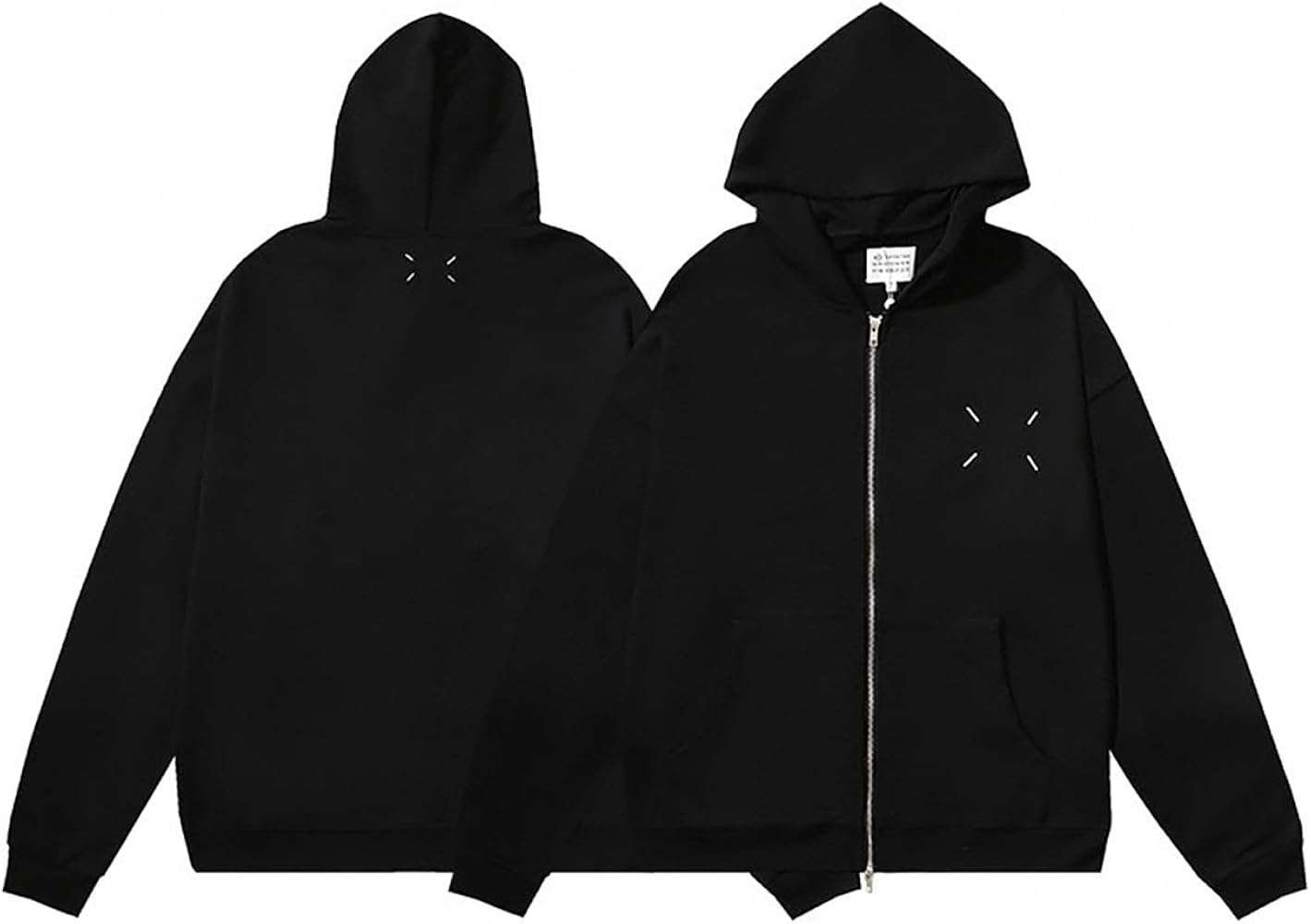 Amazon.co.jp: ノーブランド品メゾンマルジェラジップパーカーアウター