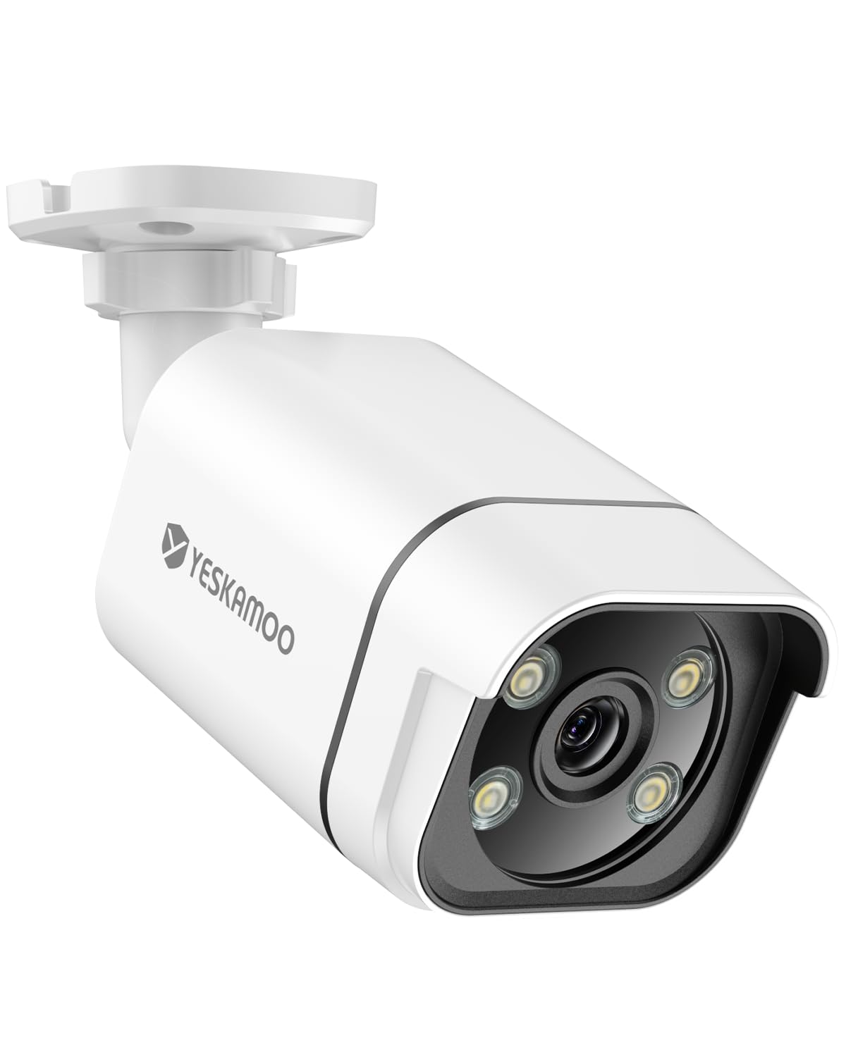 Amazon.co.jp: 500万画素 防犯カメラ 屋外 POE給電 YESKAMOO 増設用