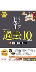 2026年度版 よくわかる社労士 合格するための過去10年本試験問題集 (3
