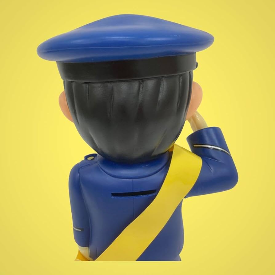 Amazon.co.jp: わたしたちの街のおまわりさん人形 埼玉警察 貯金箱