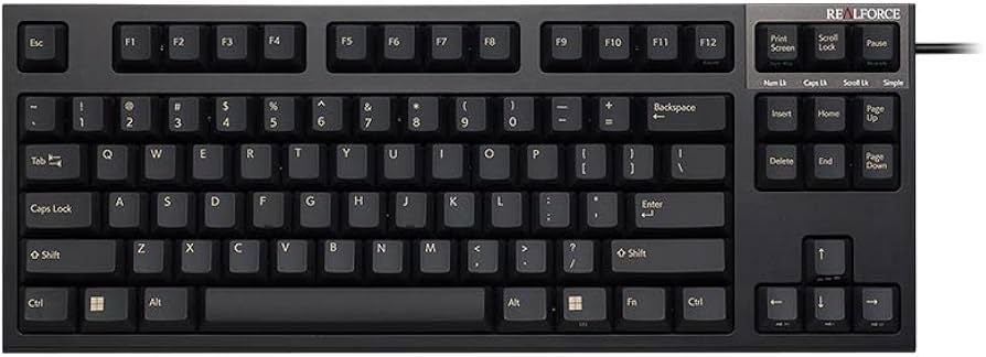 Amazon.co.jp: REALFORCE R3S キーボード 有線 テンキーレス 30g 英語