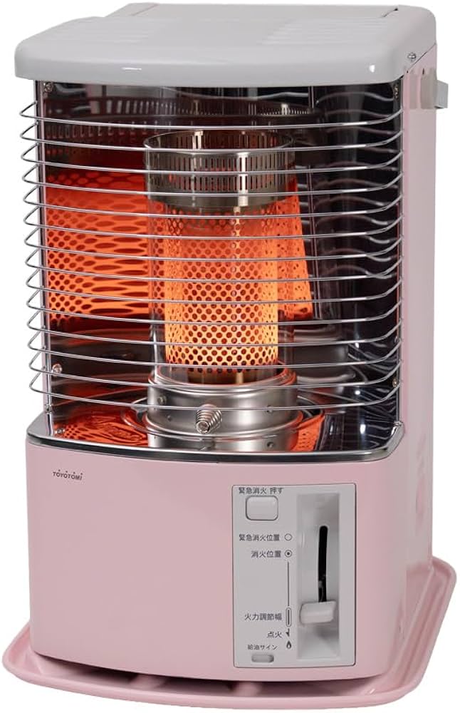 Amazon | 【トヨトミ】反射形 石油ストーブ RS-NH29 P ペールピンク