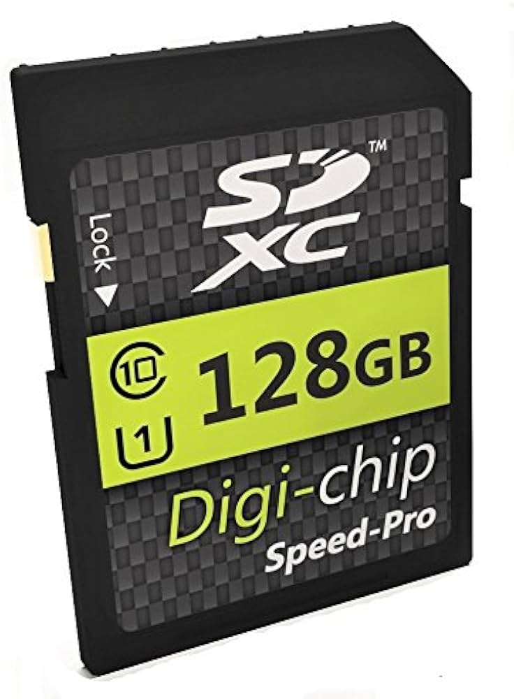 Amazon | Digi Chip 128GB SDXC Class 10 メモリーカード Kodak PixPro