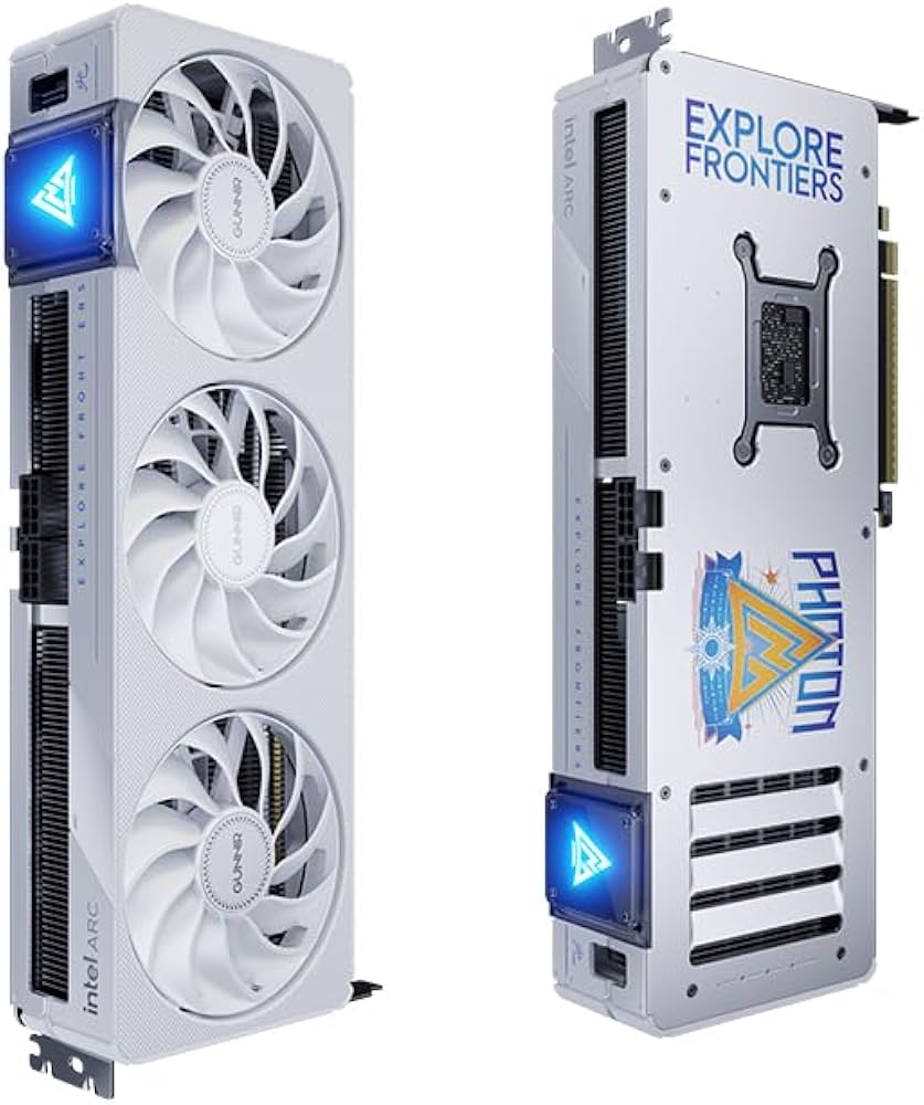 Amazon.com: WEELIAO GUNNIR Intel Arc B580 Photon 12G White