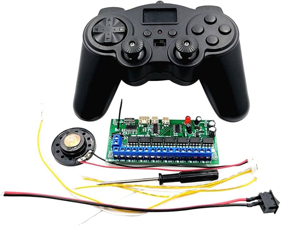 Amazon | F Fityle RCカー16チャンネル2.4GHz3.7Vラジコン送信機受信機