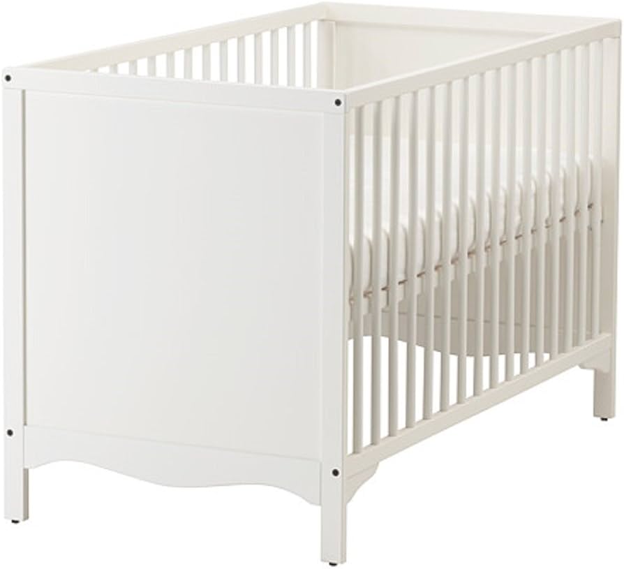 Amazon.co.jp: IKEA/イケア SOLGUL：ベビーベッド ホワイト
