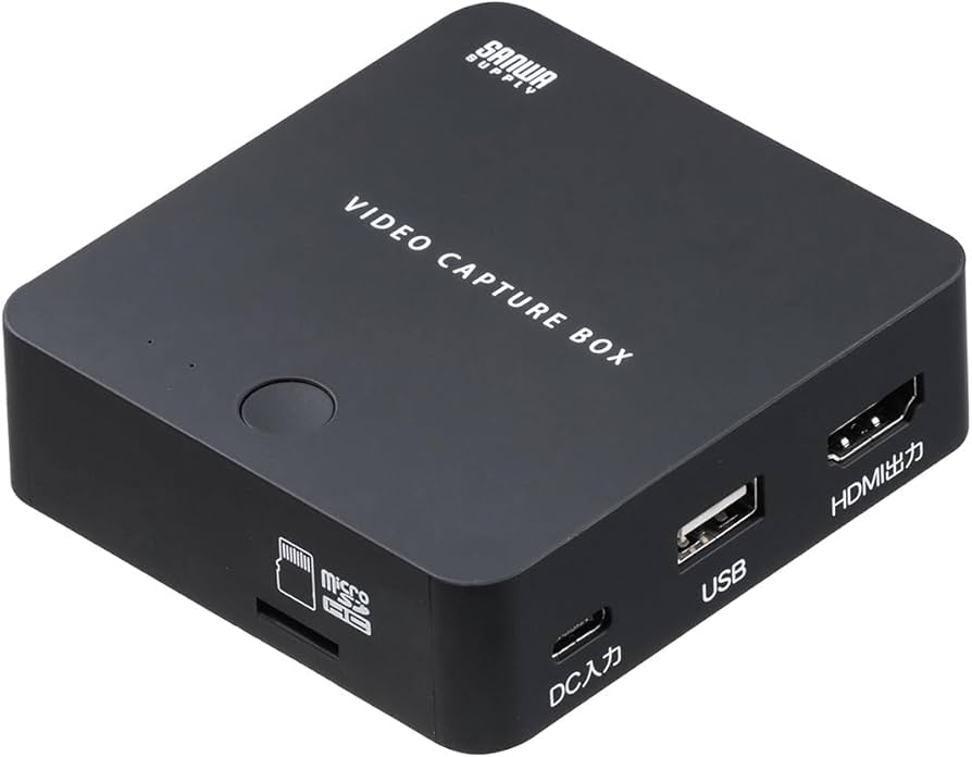Amazon.co.jp: サンワダイレクト ビデオキャプチャー VHS データ化 PC
