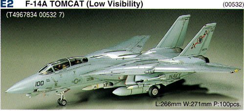 Amazon | ハセガワ 1/72 F-14A トムキャット ロービジ #E2