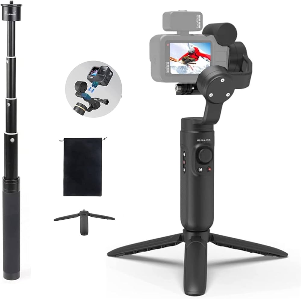 Amazon | INKEE Falcon Plus ジンバル 延長ロッド付き アクション