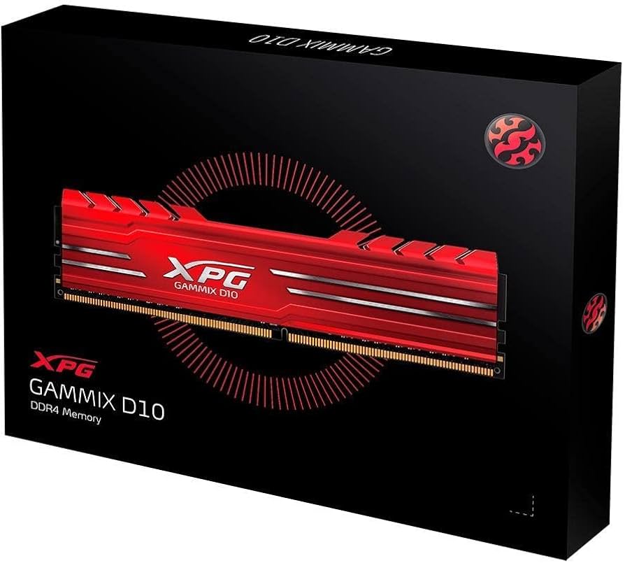 ADATA XPG GAMMIX D10 DDR4 Memory Module, Gaming-DRAM, 3200 MHz 8GB