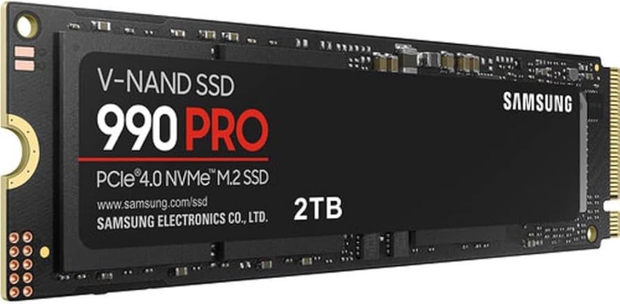 Amazon.com: SAMSUNG Samsung 990 PRO 2TB, 3-bit TLC V-NAND, M.2