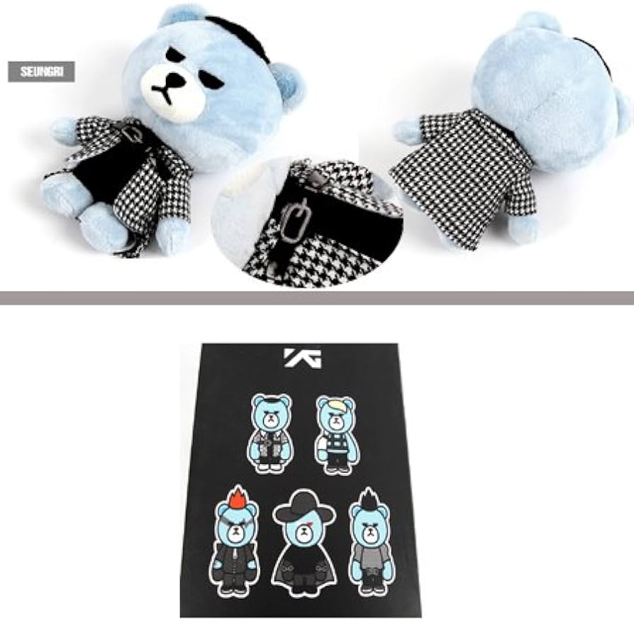 Amazon.co.jp: BIGBANG X KRUNK [MONSTER] VER. BEAR ぬいぐるみ 2015