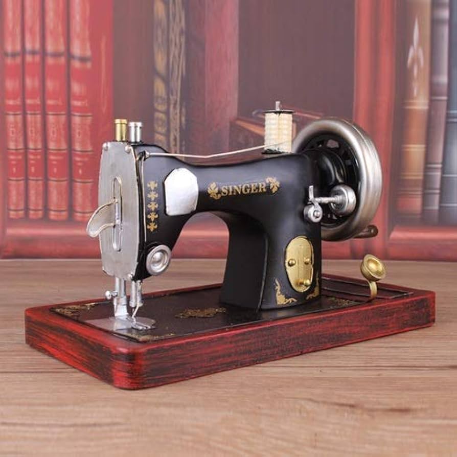 Amazon.co.jp: Designsn 大型レトロミシンモデル、アンティーク