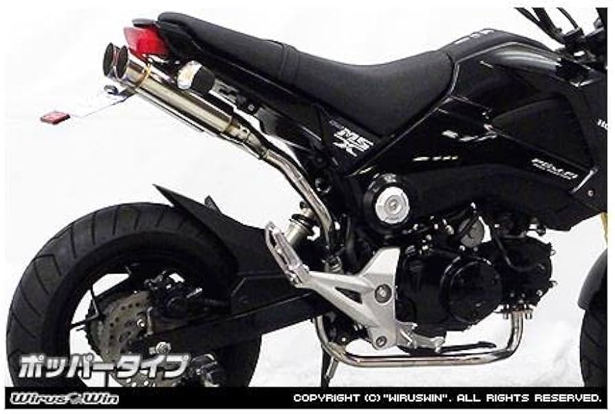 Amazon.co.jp: ウイルズウィン(WirusWin) アトミックツインマフラー