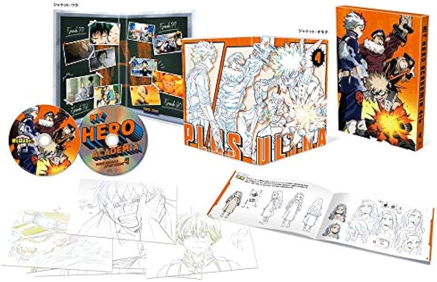 Amazon.co.jp: 僕のヒーローアカデミア 4th Vol.4 DVD 初回生産限定版