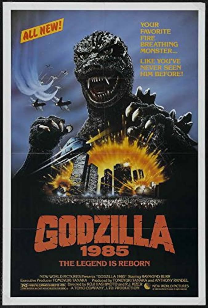 2245様感謝‼️貴重‼️'85 GODZILLAポスター非売品ゴジラスペック未使用