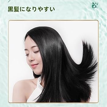 Amazon | lianghsunsmハーブの毛を暗くするシャンプー、500ml 自然な 3