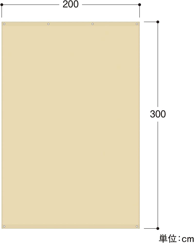 Amazon | タカショー 日よけ クールシェード ベージュ 2×3m