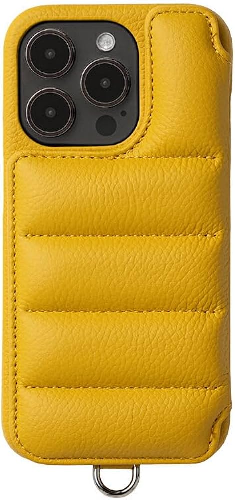 大福さん DEMIU BALLON スマホケース iPhone 14 サフラン 大福さん