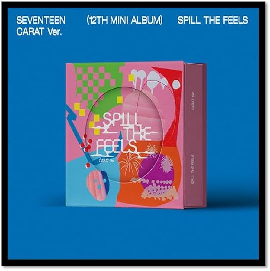 Amazon.com: SEVENTEEN SPILL THE FEELS 12th Mini Album CARAT Ver