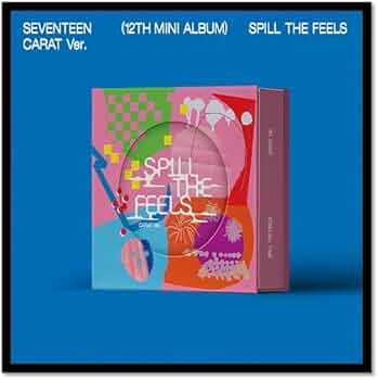 Amazon.com: Seventeen Spill The Feels 12th Mini Album Carat Ver