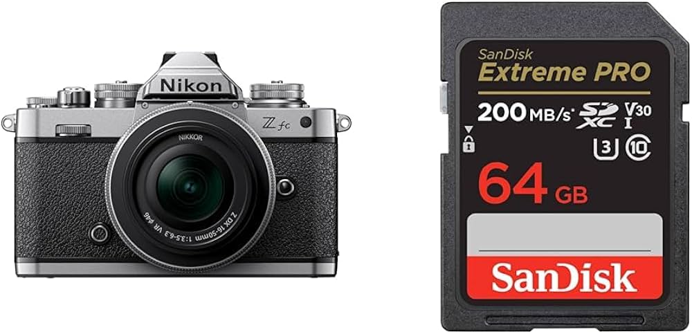 Amazon | Nikon ミラーレス一眼カメラ Z fc レンズキット NIKKOR Z DX