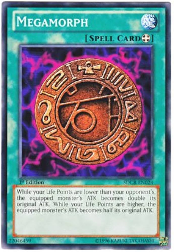 Amazon.co.jp: 遊戯王 英語版 SDCR-EN024 Megamorph 巨大化 (ノーマル
