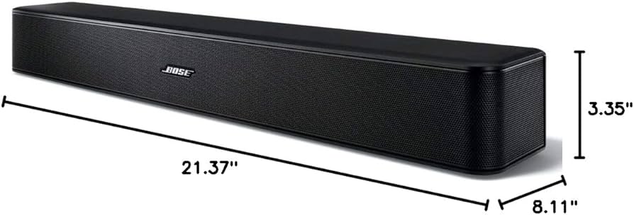 Amazon.com: BOSE Solo 5 TV Soundbar Sound System Sleek Slim Design