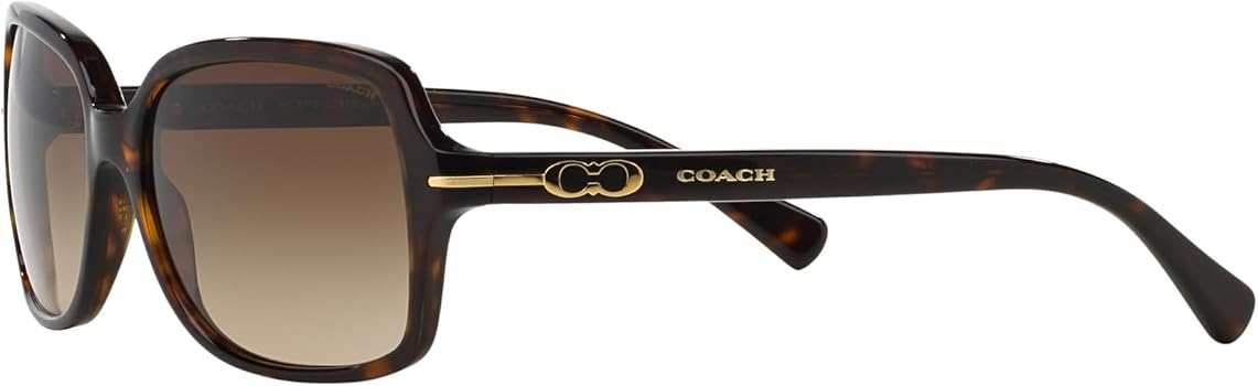 Amazon.com: Coach Sunglasses HC 8116 500113 L087 Blair Dark