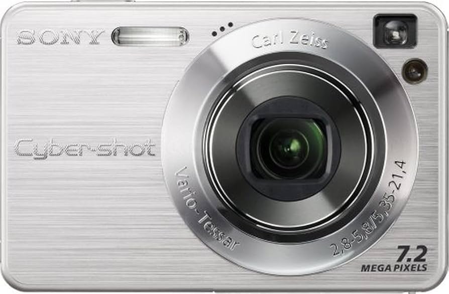 Amazon.com : Sony Cybershot DSCW120 7.2MP Digital Camera with 4x