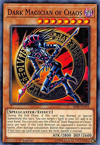 Amazon.co.jp: 遊戯王 SR08-EN015 混沌の黒魔術師 Dark Magician of
