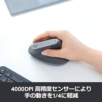 Amazon.co.jp: Logitech Wireless Mouse, MXV1s MX Vertical Advanced