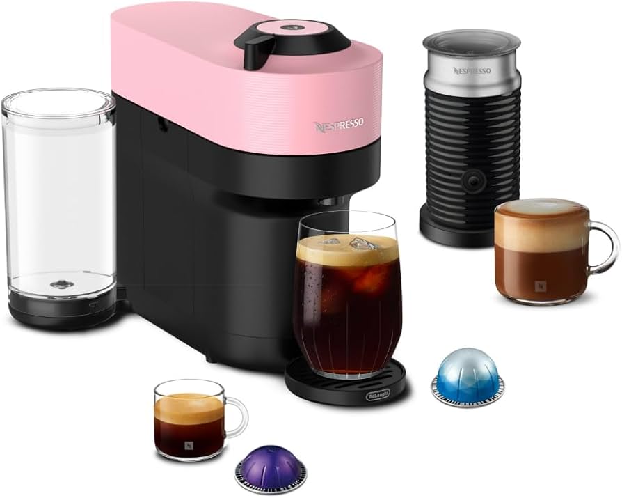 Amazon.com: Nespresso Vertuo Pop+ Coffee and Espresso Maker by De