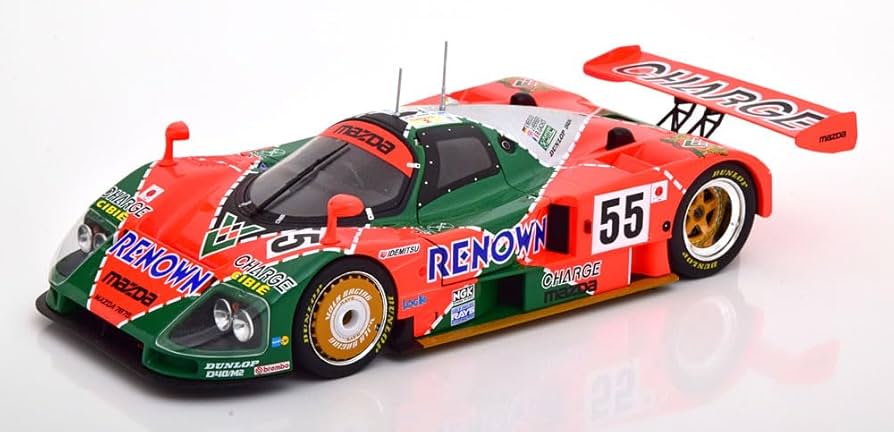 Amazon | KK SCALE 1/18 マツダ 787B ルマン24H 1991 優勝 MAZDA 787B