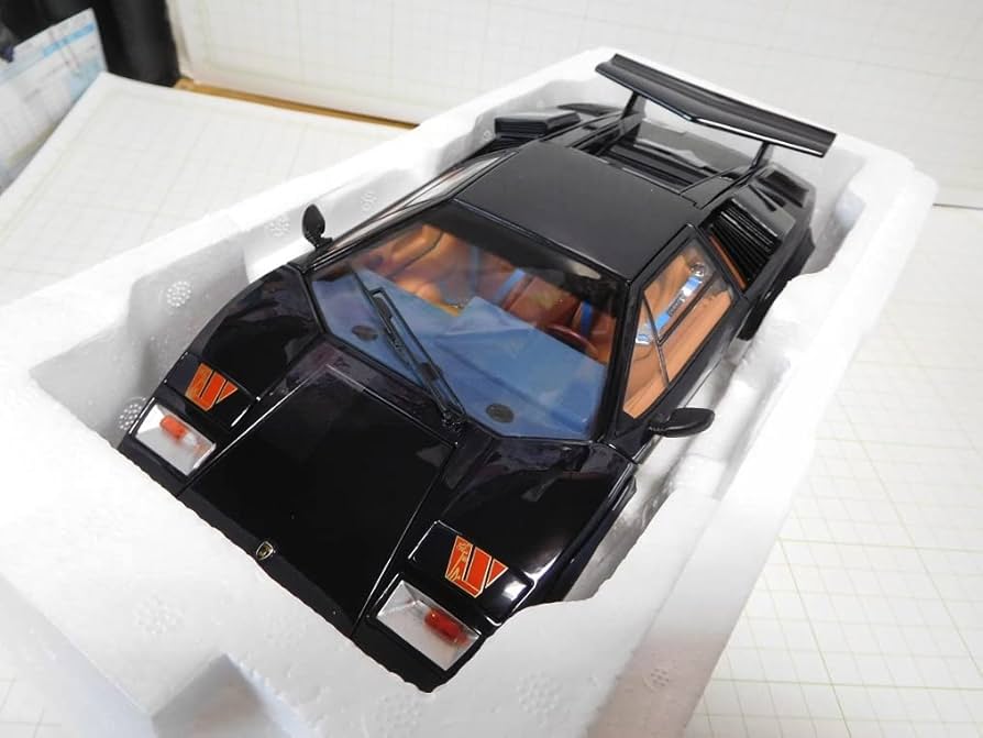 Amazon | ◎京商 1/18 ランボルギーニ カウンタック ウォルターウルフ