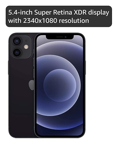 Amazon.com: Apple iPhone 12 Mini, US Version, 256GB, Black