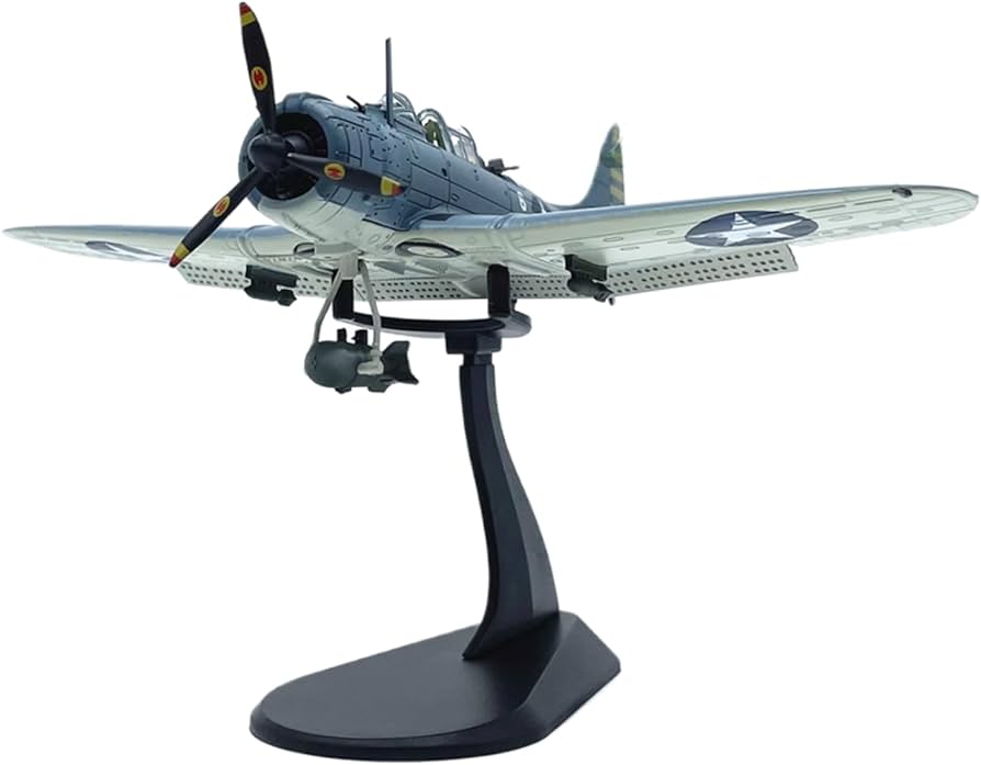 Amazon.co.jp: 合金米国SBD-3急降下爆撃機戦闘機モデル航空機モデル1